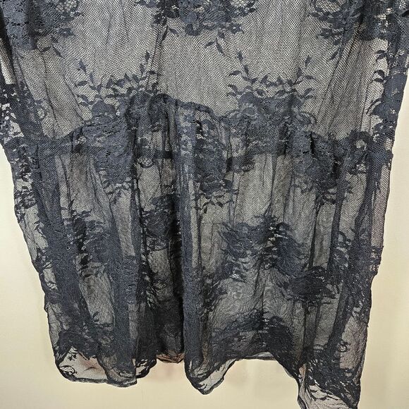 Torrid Sheer Babydoll Top. Black 4X - Picture 4 of 11